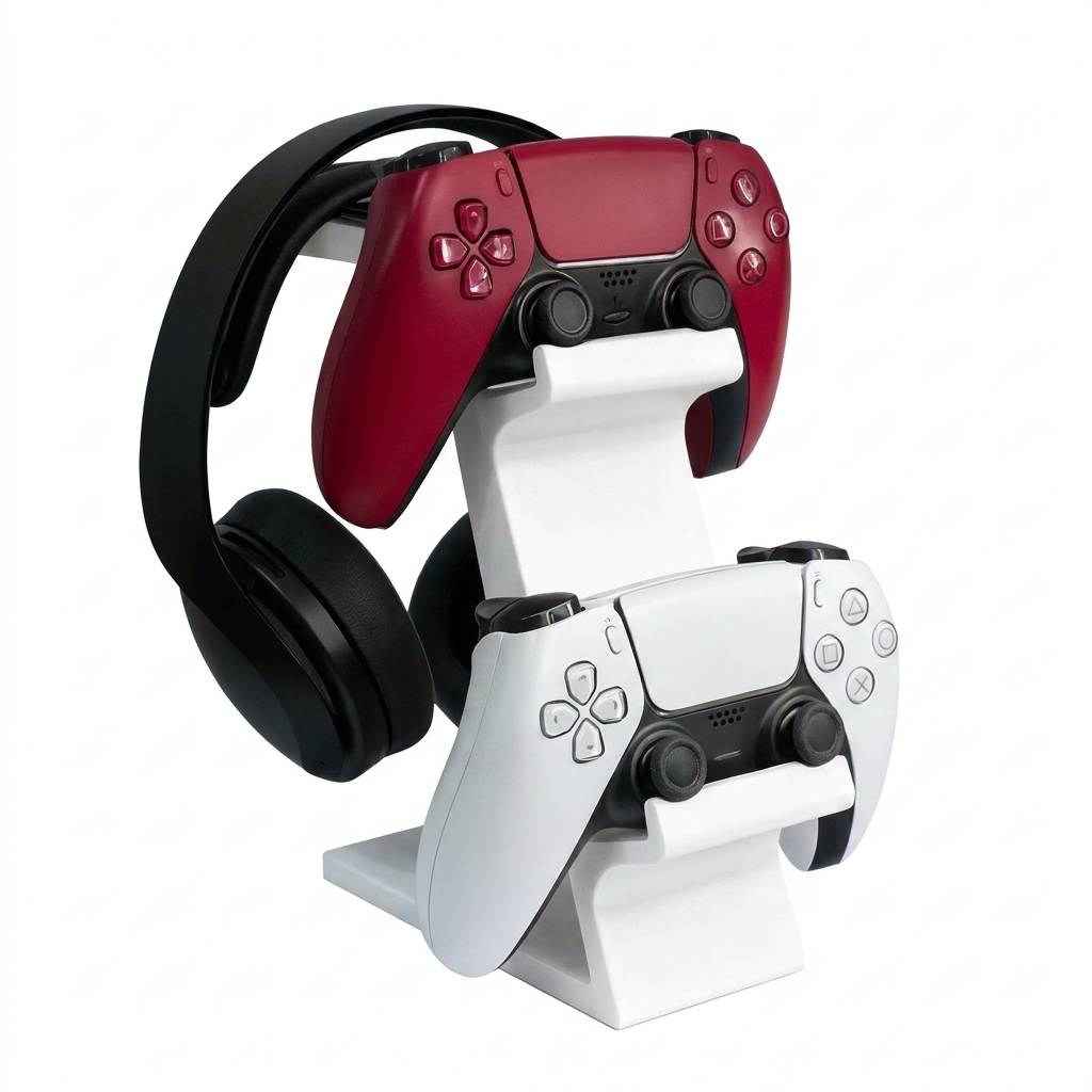 3D Printed Game Controller Hea - Headphone Stand Desk recension och pris