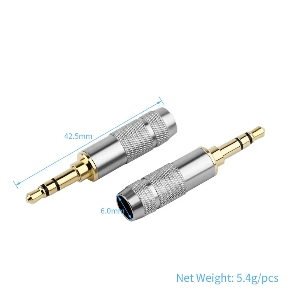 DIY 3.5mm Jacks Audio Plug 3 4 - Cable Extension 3.5 recension och pris