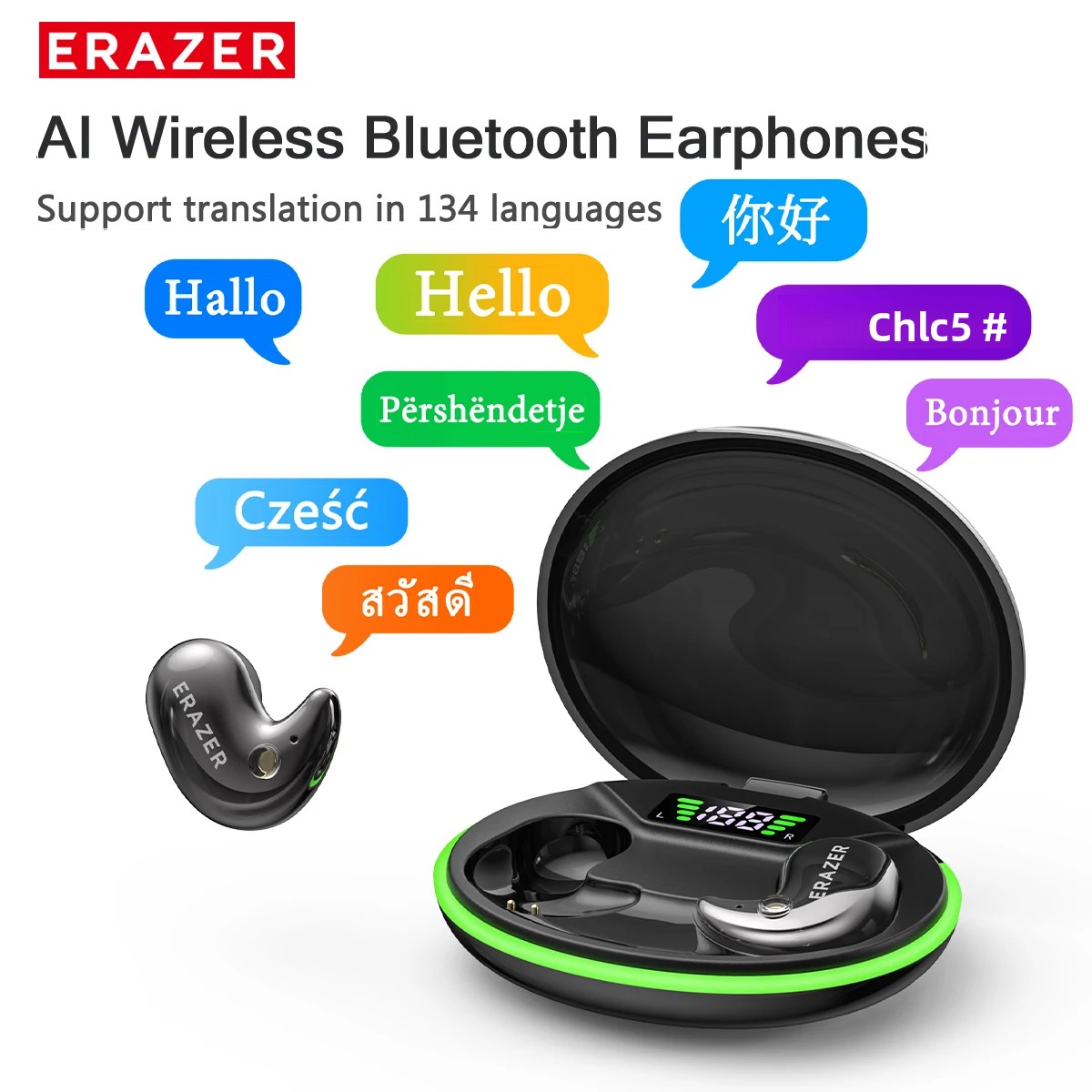 EARZER XF58 In-Ear Bluetooth H - Noise Cancelling Headphone recension och pris